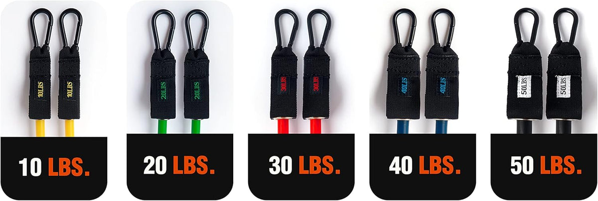 5 Pairs Resistance Bands J101617