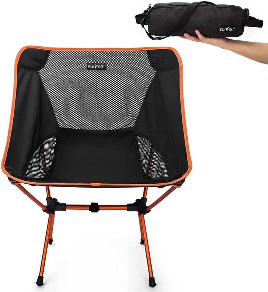 Compact Folding Camping Chair with Carry Bag K62705