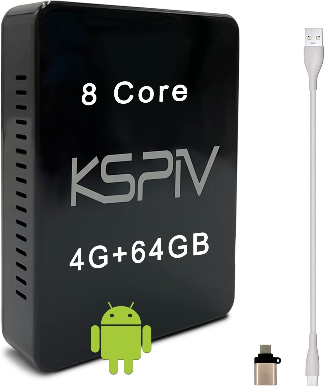 Wireless Carplay Dongle Multimedia Video Adapter Android AI Box 4+64GB I274