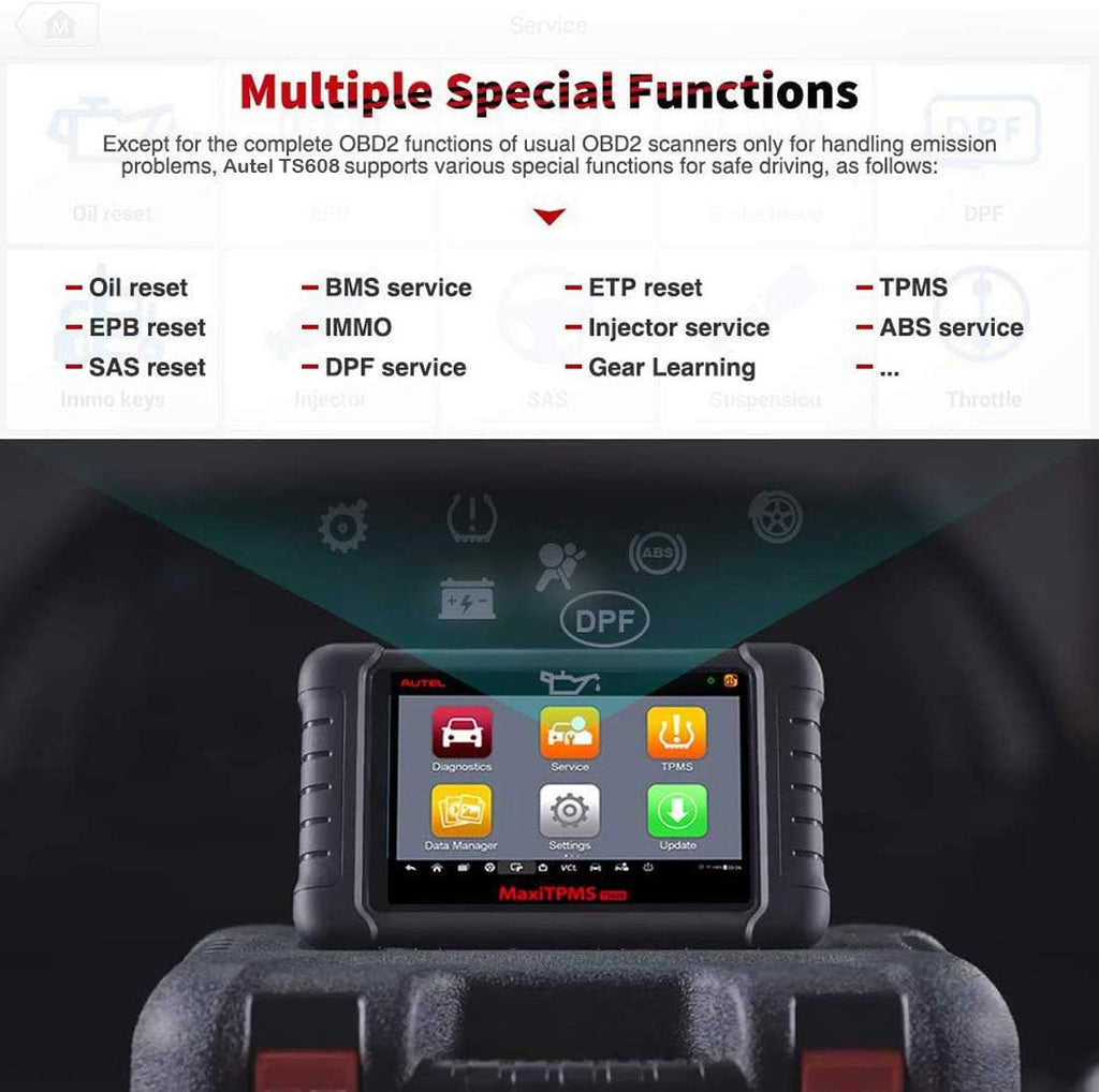 TPMS Diagnostic Scan Tool with Full Systems Diagnoses G88997