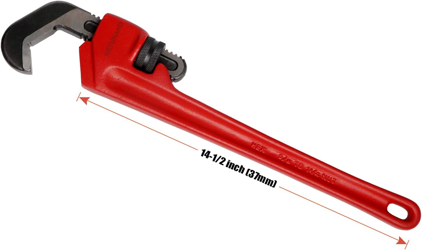 14-1/2-inch Heavy Duty Straight Pipe Wrench, Pack of 2 O102224