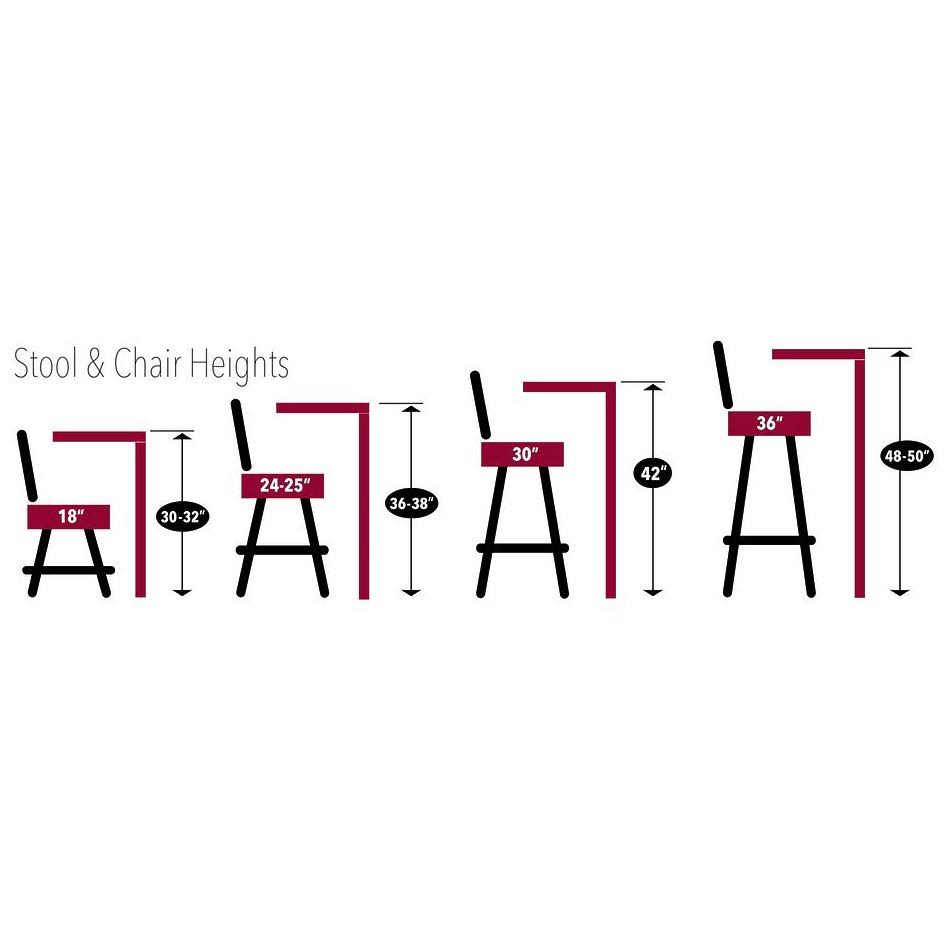Lighted Vancouver Canucks Pub Table Bar Stool X774