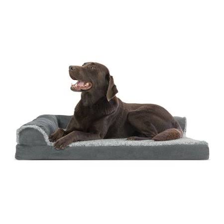 Stone Gray Jumbo Plus Orthopedic Dog Sofa Z639011
