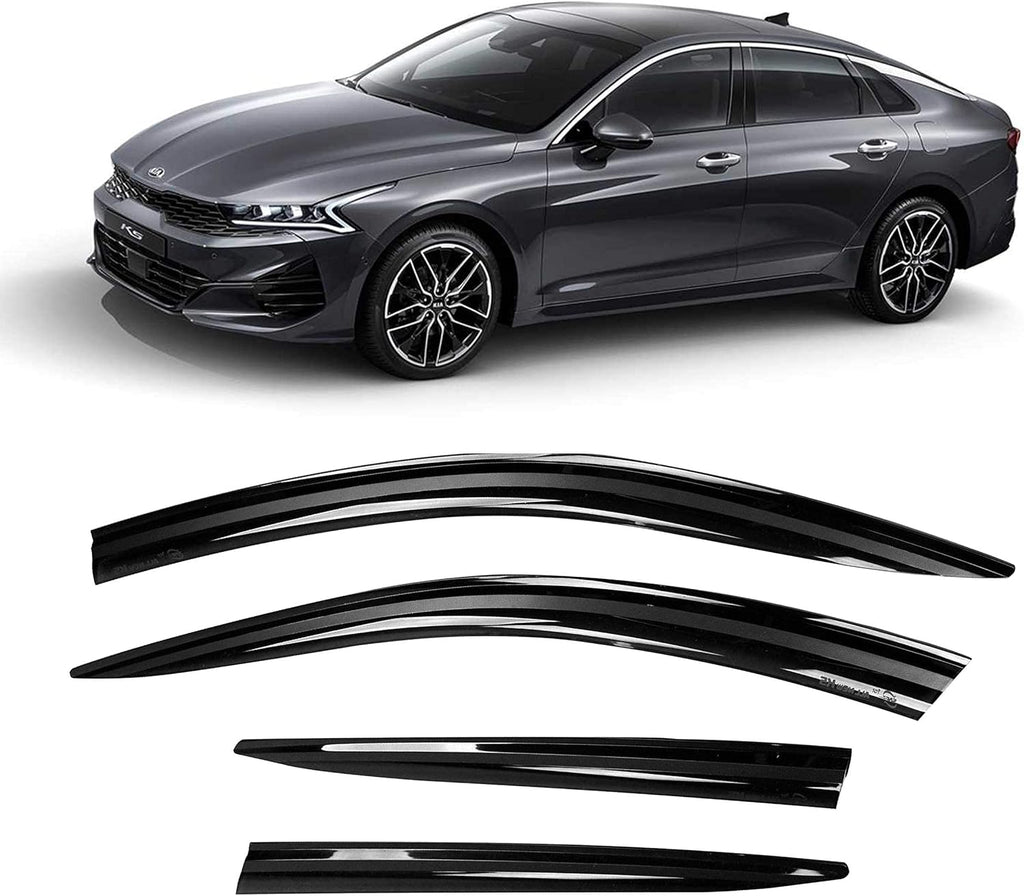 Set of 4 Acrylic Side Window Wind Deflector V4637