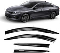 Set of 4 Acrylic Side Window Wind Deflector V4637