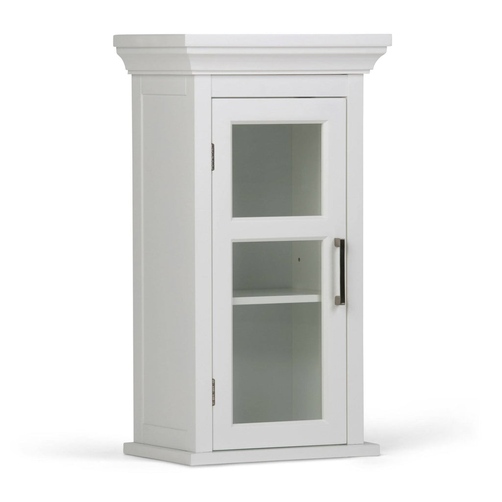 White Single Door Wall Cabinet M6251