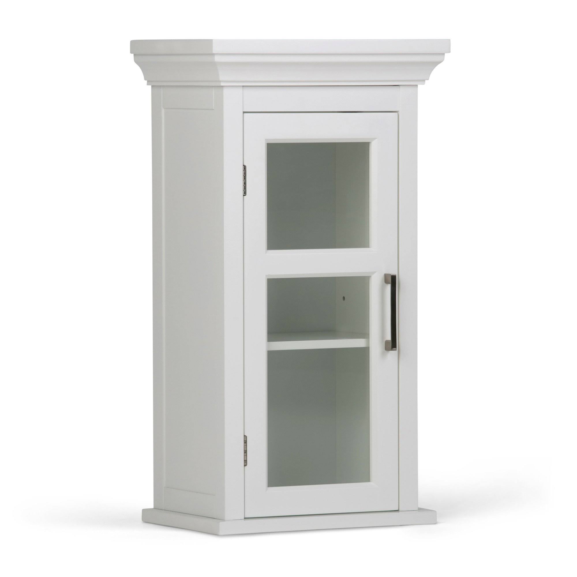 White Single Door Wall Cabinet M6251