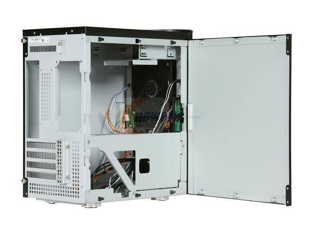 Black Micro ATX Mini Tower Computer Case A932485