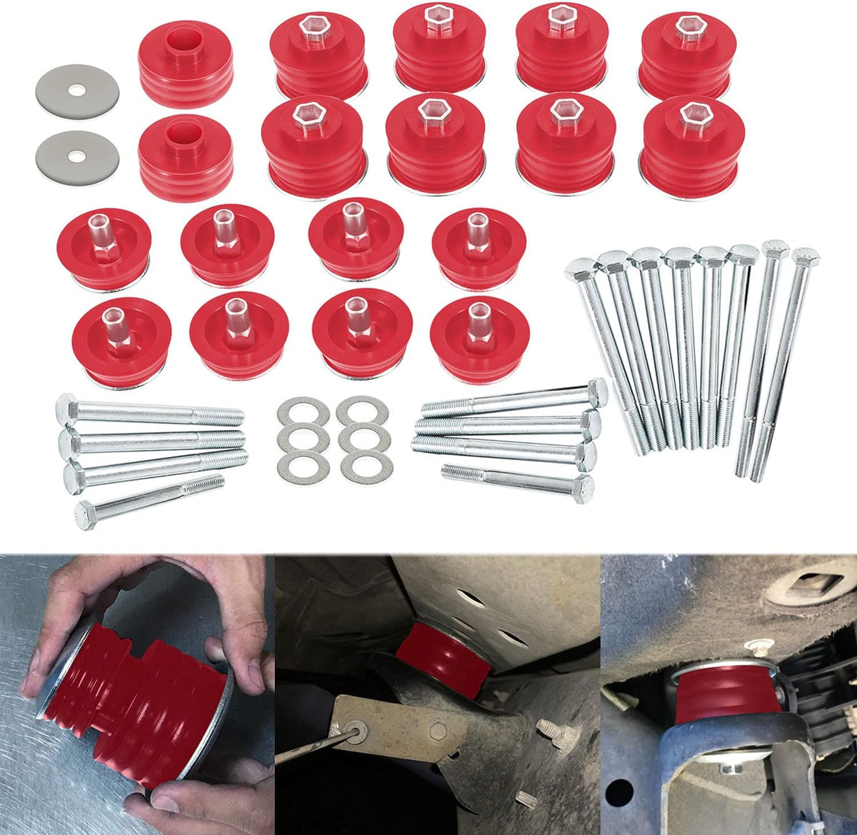 Polyurethane Body Mount Bushing Kit H29334