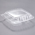 200 ct Clear 3 Compartment Hinged Container E635