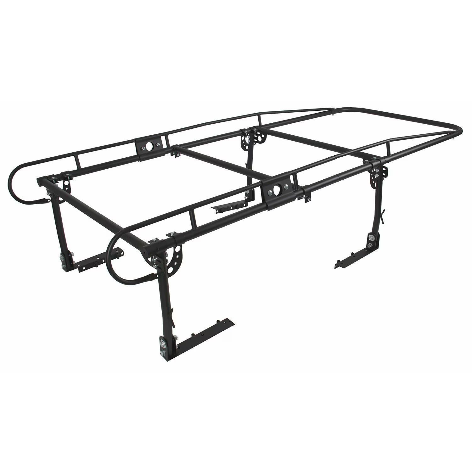 UNIVERSAL PICKUP TRUCK LADDER RACK OVER CAB CARGO STORAGE 1000LB V111129