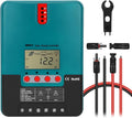 MPPT Solar Charge Controller Kit, 100V 20 Amp 12/24-Volt, Battery Pack of 2 W111