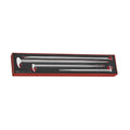 4 Piece Pry Bar Set in Eva Tray H51319