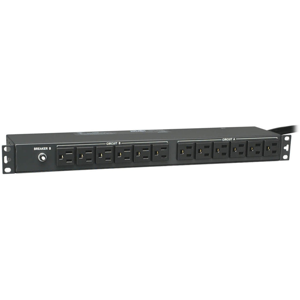 PDU 2.9kW Single-Phase 120V Basic 24 NEMA 5-15R Outlets NEMA L5-30P Input 15 ft. Cord 1U Rack-Mount C55349