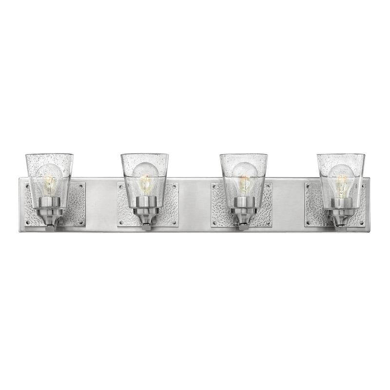 Brushed Nickel 2 Light Bath D575