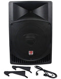 15 Professional Powered Active 2-Way DJ PA Speaker C32973