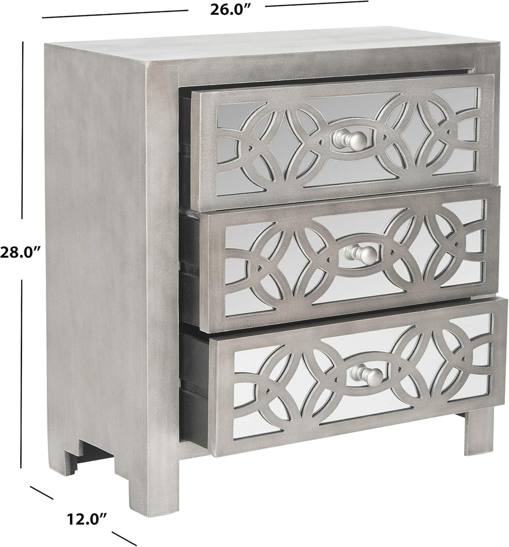 Grey 3 Drawer Chest S42778