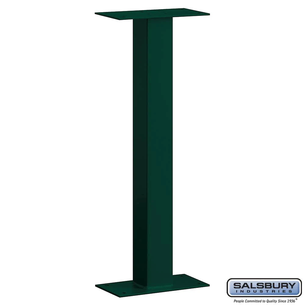 Green Standard Mailbox Post Bolt Mounted M263