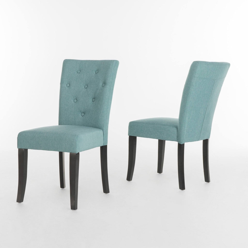 Deep Purple Fabric Dining Chair (Set of 2) S95841