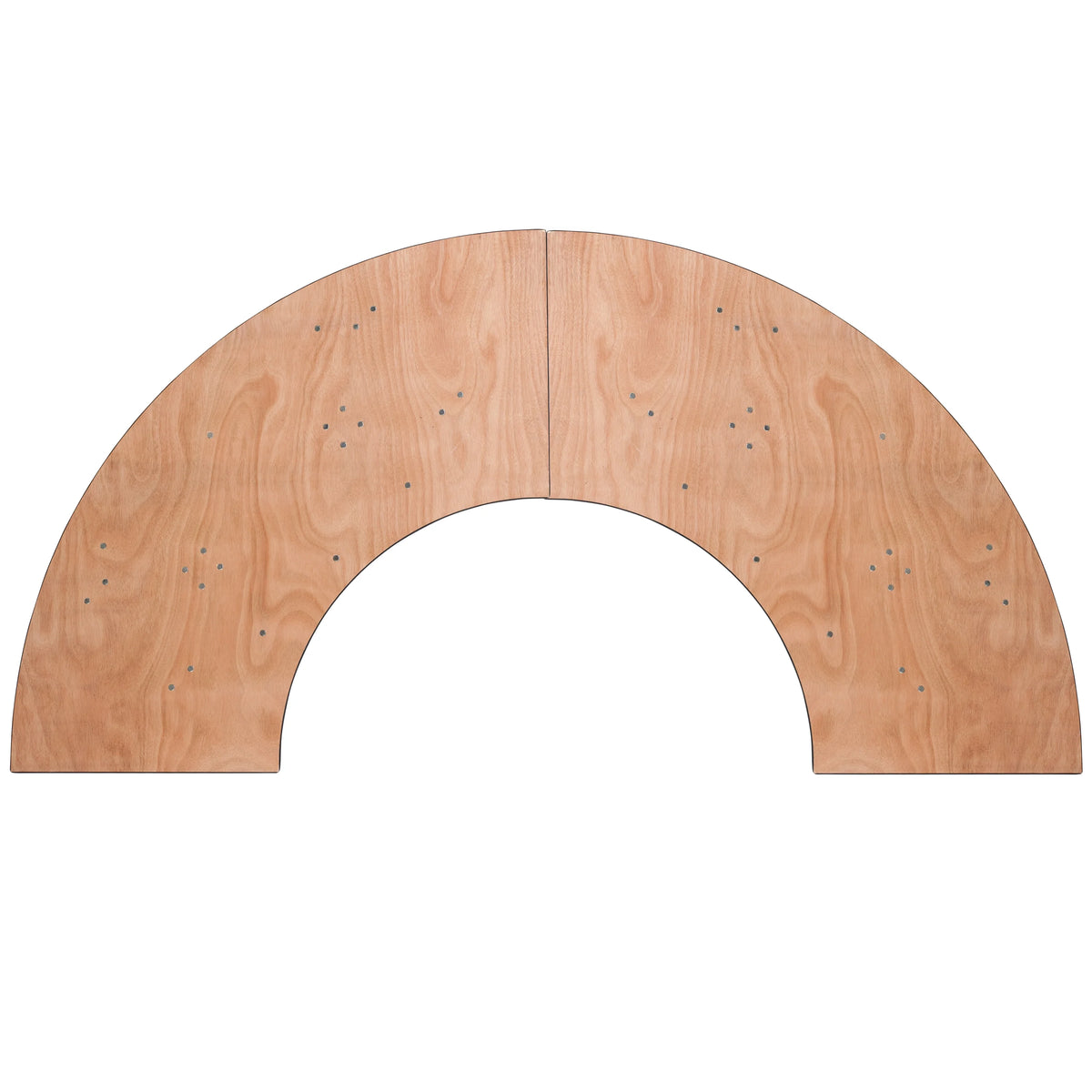 5.5 ft. x 2 ft. Serpentine Wood Folding Banquet Table W5474