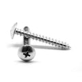 12-11 x 1 1/4 Phillips Truss Head Type A Stainless Steel 18-8 Sheet Metal Screw Pk 1000 Z25804