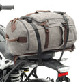 Vintage 30Ltr Motorcycle Tail Bag Light Grey C934097