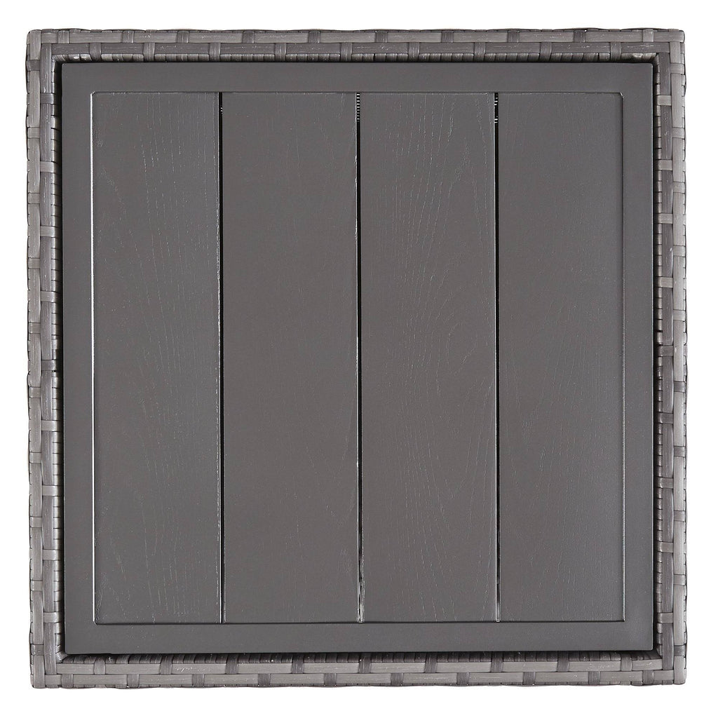 Square End Table - Gray B527