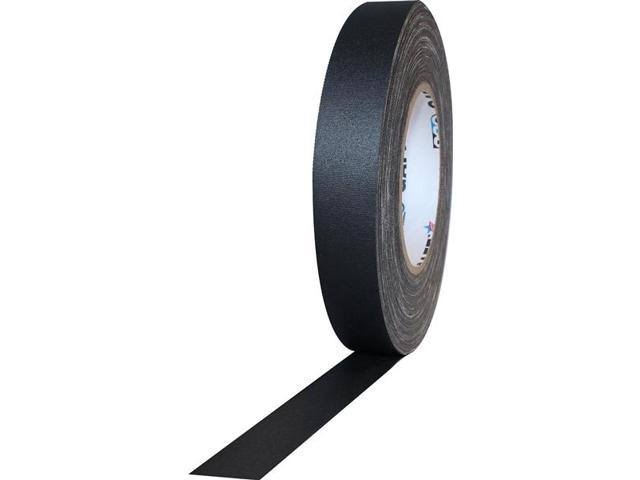 Black Gaffers Tape 1x22 x 55 Yard Roll (Pack of 48) X24455
