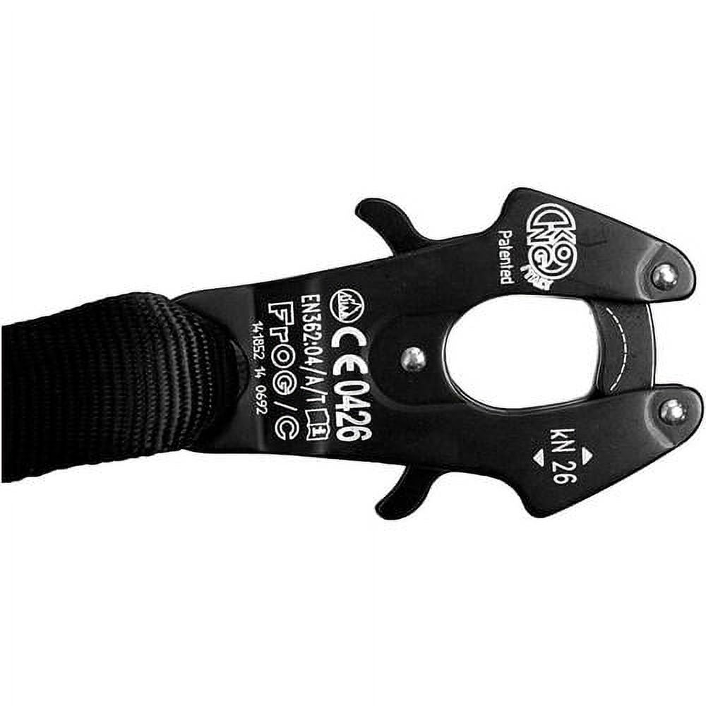 Black 24 Inches Elastic Bungee Lanyard with Snap Hook P83046