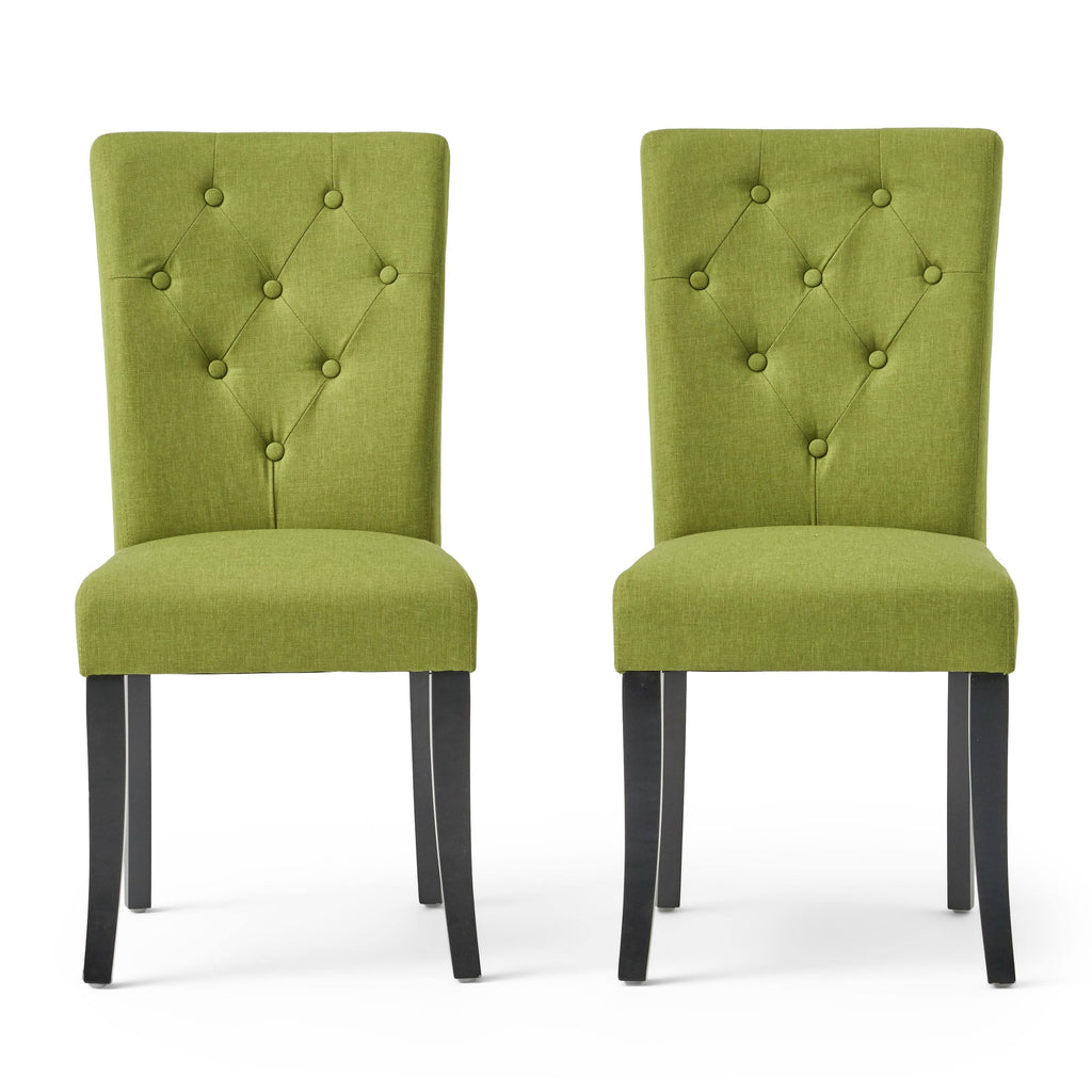 Deep Purple Fabric Dining Chair (Set of 2) S95841