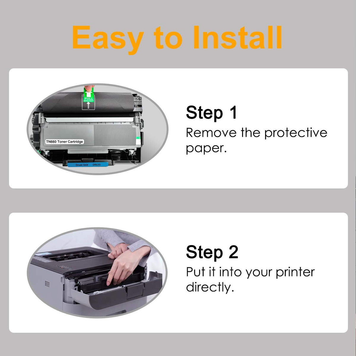 Compatible Drum Unit and Toner Cartridge Combo Pack T718