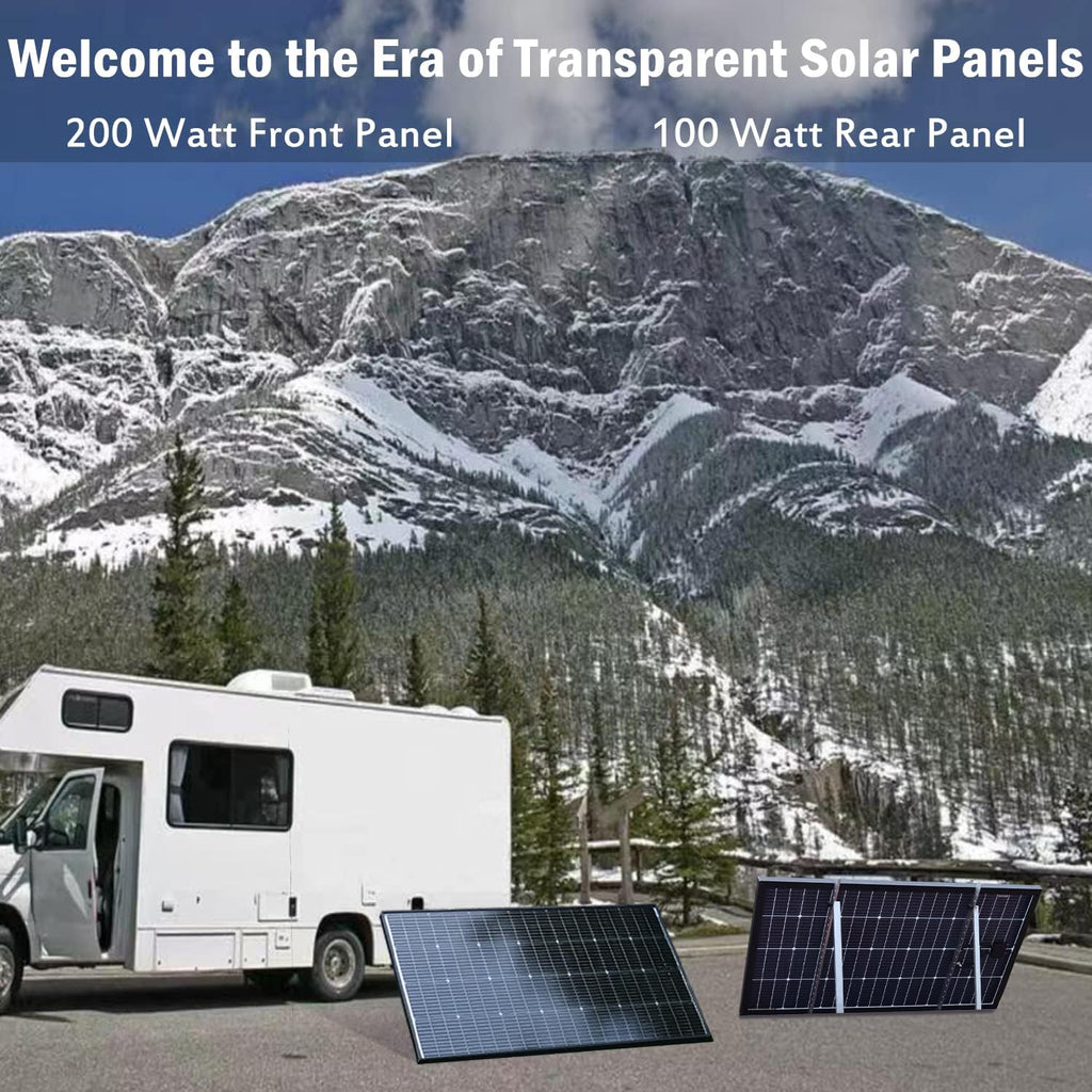 200W 12V Mono Solar Panels 2PCS E7160