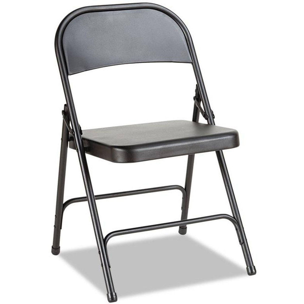 Steel Folding Chair, Graphite, 4/carton V414