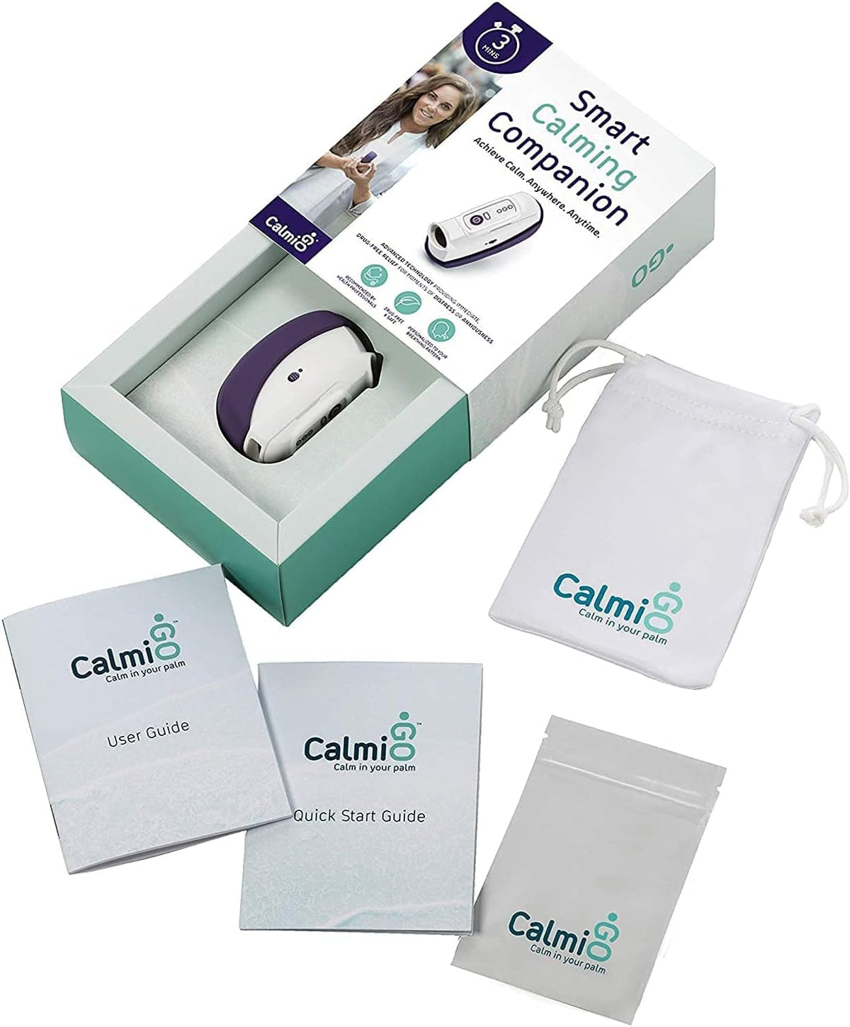 Purple Calming Device with Peppermint Scent W52599