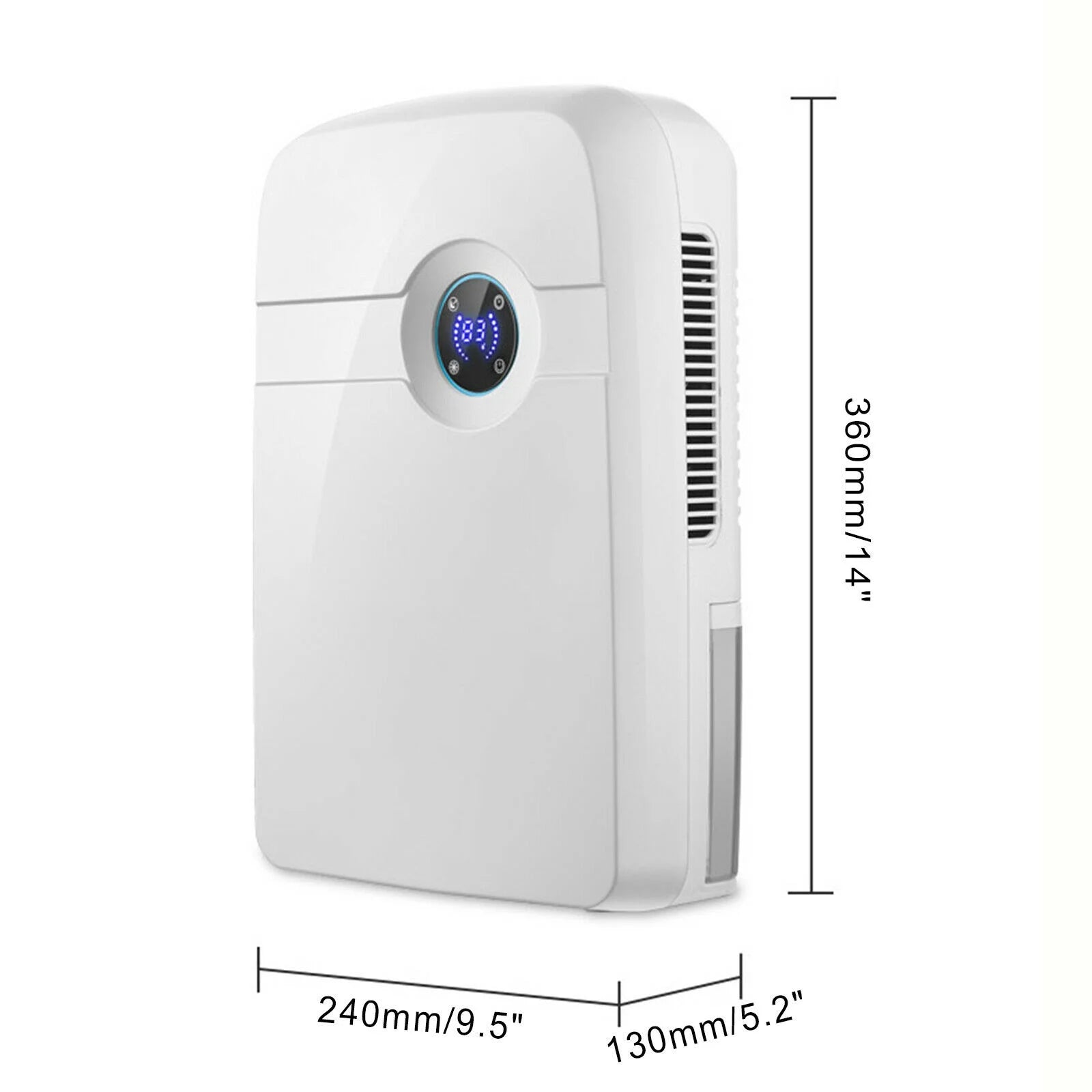 2.5L Dehumidifier with LCD Displays N757