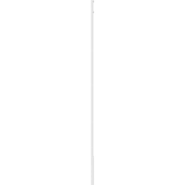 Fluted PVC Pilaster with Decorative Capital & Base (Pair) P534143