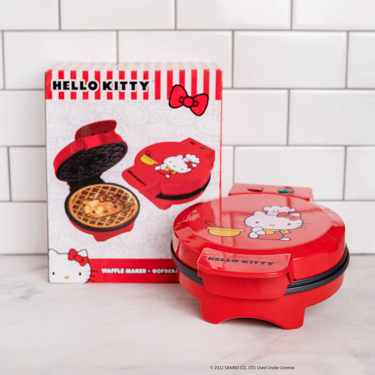 Red Waffle Maker Z66958