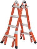 18 ft Fiberglass Multi-Position Ladder Z5306