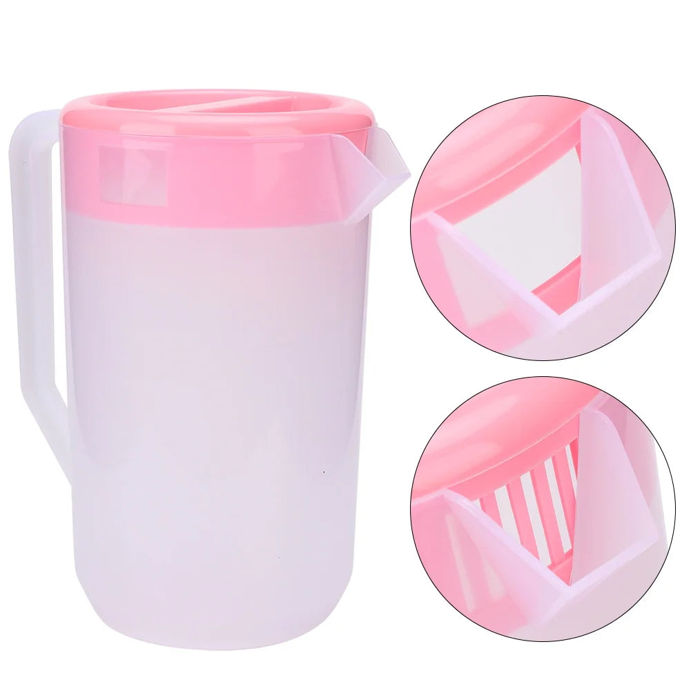 Pink 4000ml Plastic Cold Kettle Water Bottle K1907