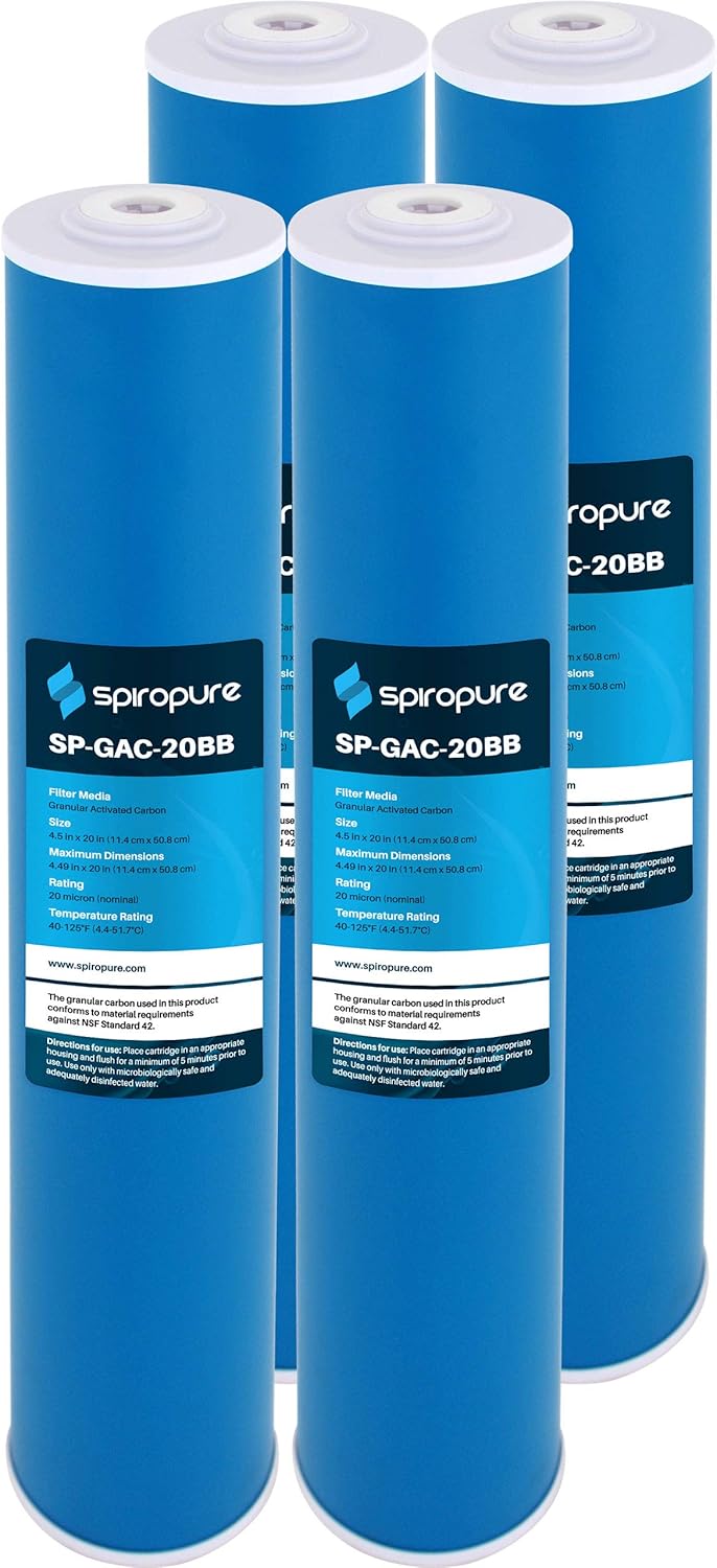 20 Micron GAC Water Filter Cartridge (12 Pack) B9078
