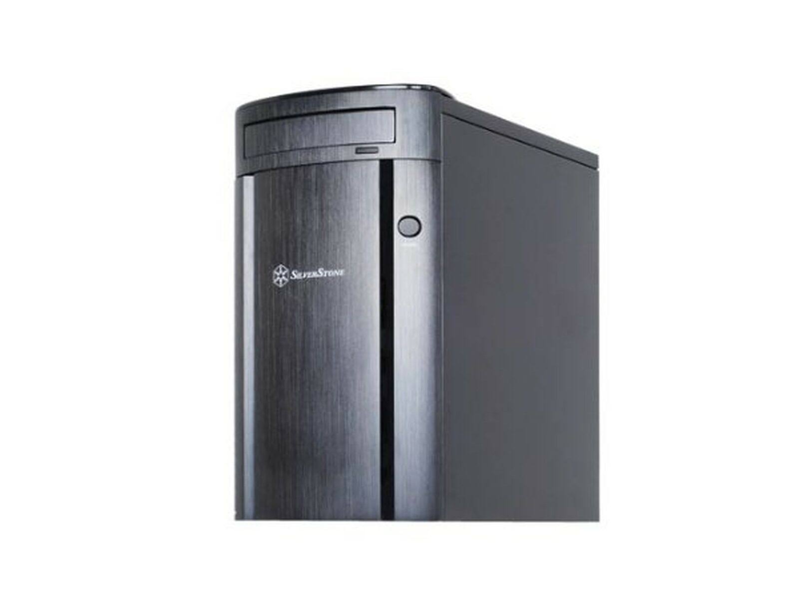 Black Micro ATX Mini Tower Computer Case A932485