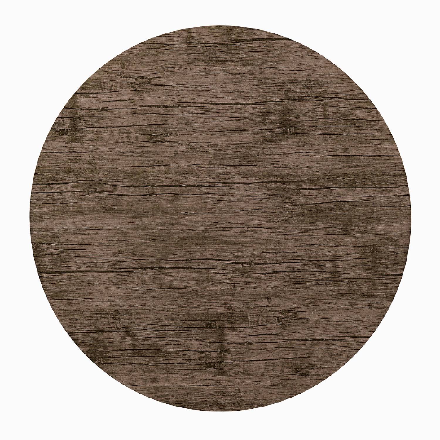 Antique Brown Round Dining Table M384975