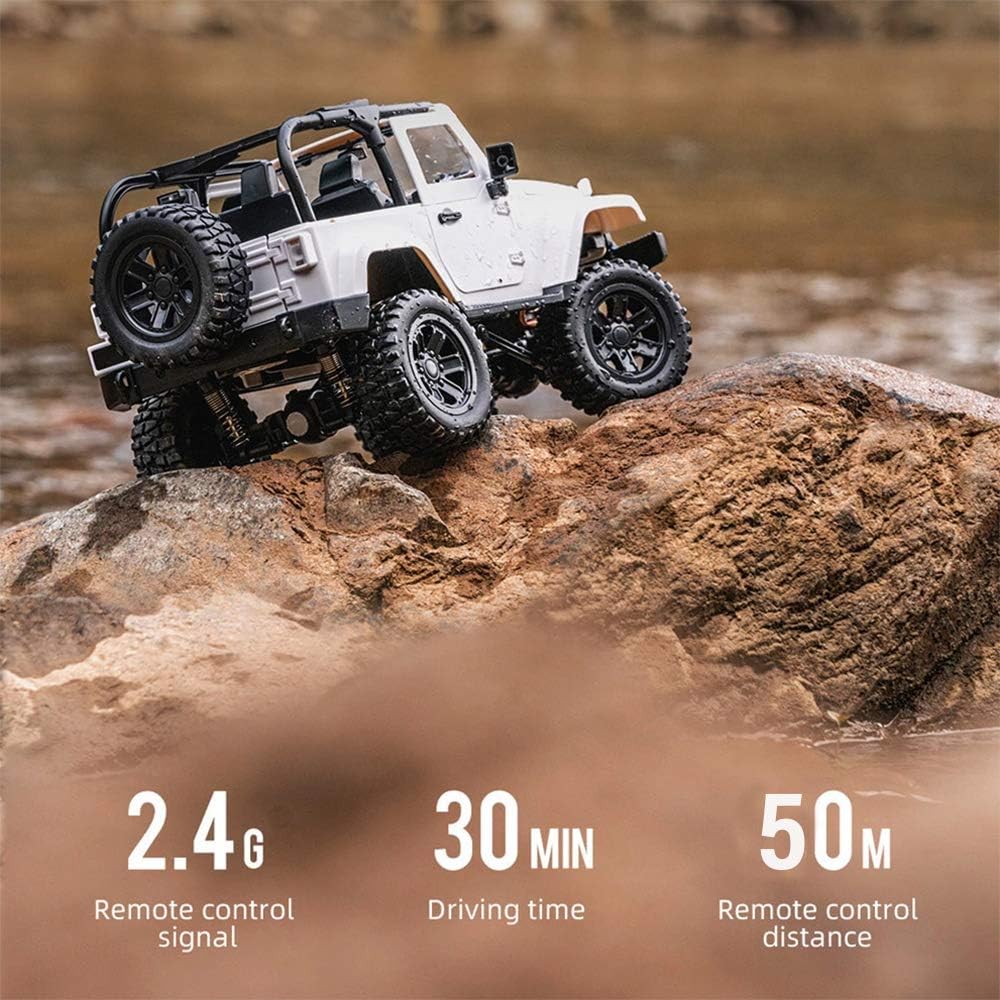 White Hardtop 4WD 30km/h RC Car, Pack of 2 Z7591