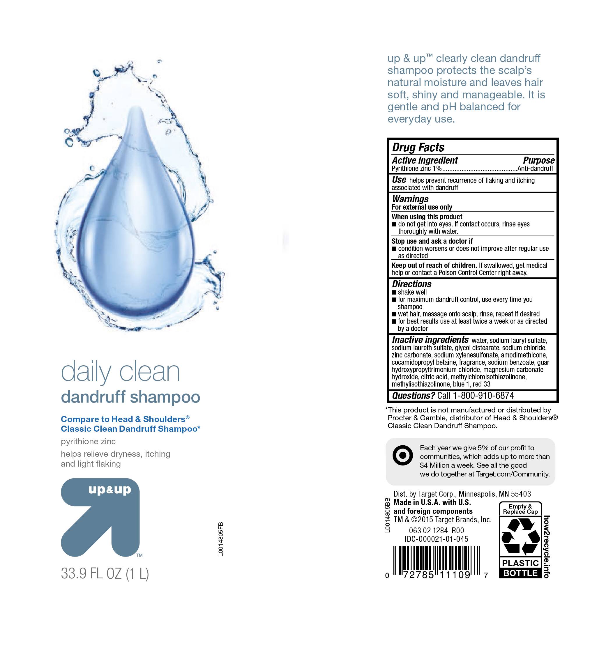 33.9 oz Dandruff Shampoo Z27767
