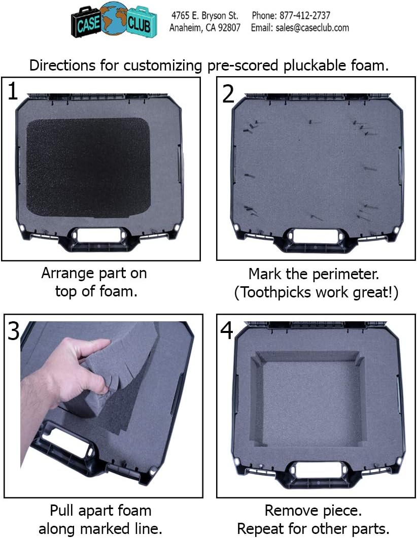 Portable Printer Hard Case with Ink Cartridge U4002