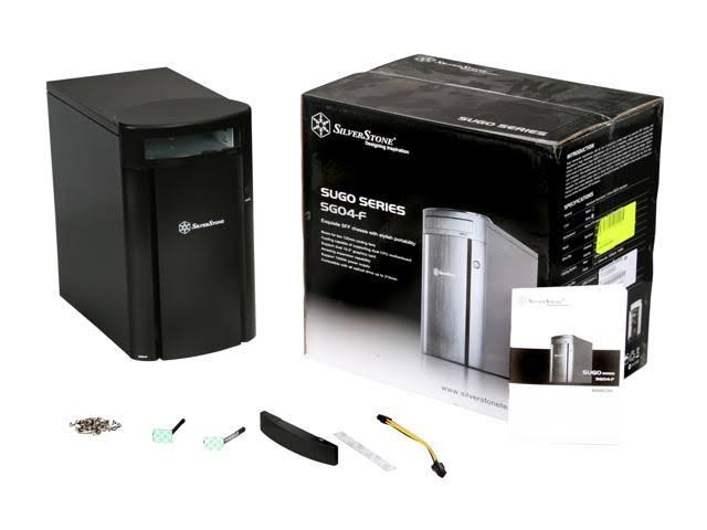 Black Micro ATX Mini Tower Computer Case A932485