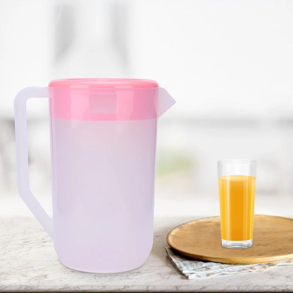 Pink 4000ml Plastic Cold Kettle Water Bottle K1907