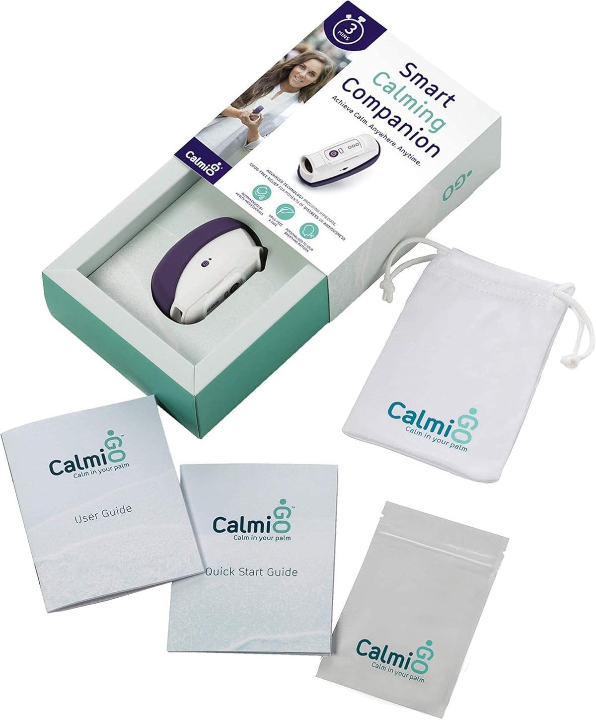 Purple Calming Device with Peppermint Scent W52599