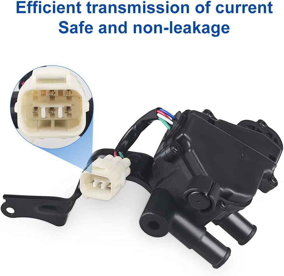 Compatible with Coolant Control Water Valve Toyota Prius 1.5L L4 2004-2009, Pack of 2 X293