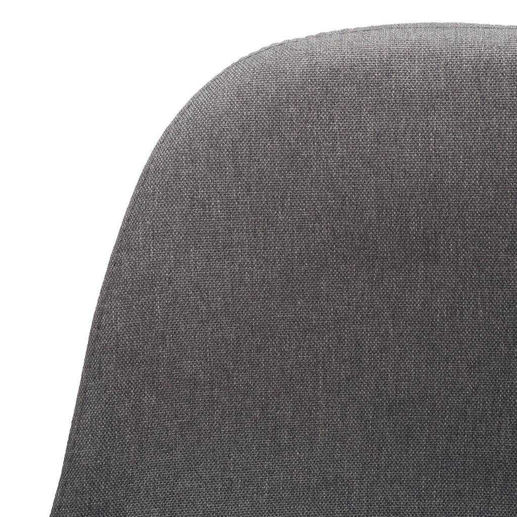 Dark Grey & Natural Counter Stool V854